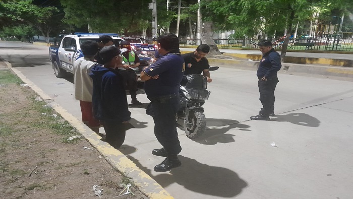 Motocicleta robada