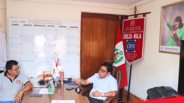RIS Chilca Mala y MicroRed Chilca abordaron en reunión técnica vigilancia y control del dengue.