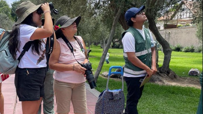 San Isidro y CORBIDI realizan salida para observación de aves en El Olivar 