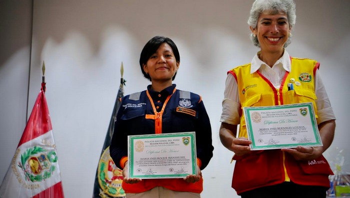 San Isidro y PNP juntos por la prevención del riesgo de desastres 