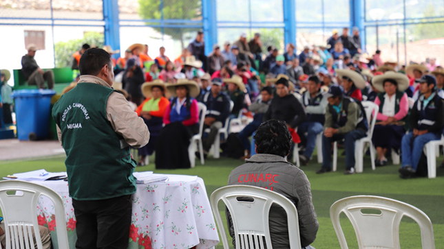 MPC participó de asamblea provincial de rondas campesinas y urbanas 