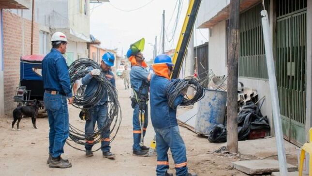 Enosa retira más de 80 kg de cable clandestino para prevenir accidentes eléctricos