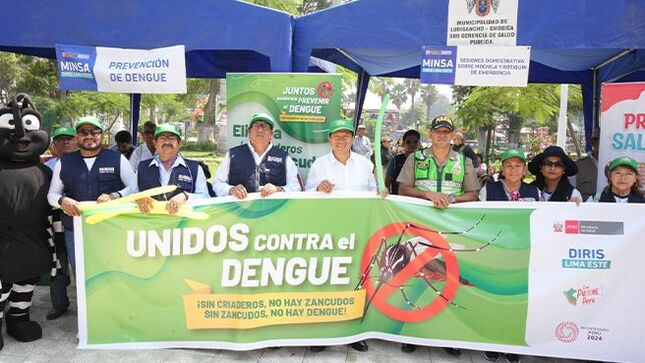 Ministerio de Salud lidera iniciativa para combatir la propagación del dengue en Lurigancho-Chosica