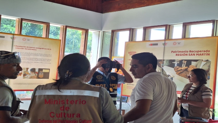 San Martín: Ministerio de Cultura inauguró exposición “Wasinman Kutispa – Patrimonio recuperado”
