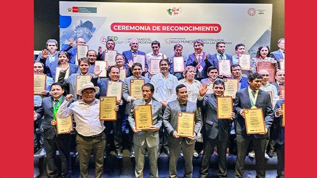 Indicadores del Minsa fueron incluidos en la octava edición del Premio Nacional Sello Municipal 2024 