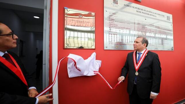 Gran inauguración de Sede Judicial en el Distrito de Villa El Salvador