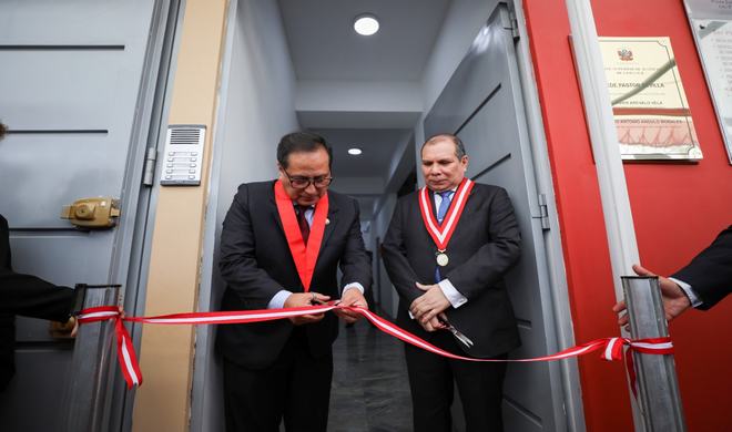 Gran inauguración de Sede Judicial en el Distrito de Villa El Salvador