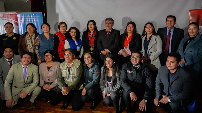 Presidenta de la Corte de Cusco participó de la Juramentación de la Instancia Regional de Concertación para Erradicación de la Violencia