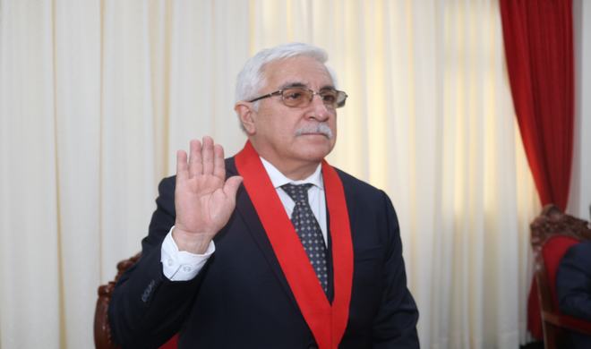 Presidente de la Corte Superior de Justicia de Lima sur juramentó a magistrados
