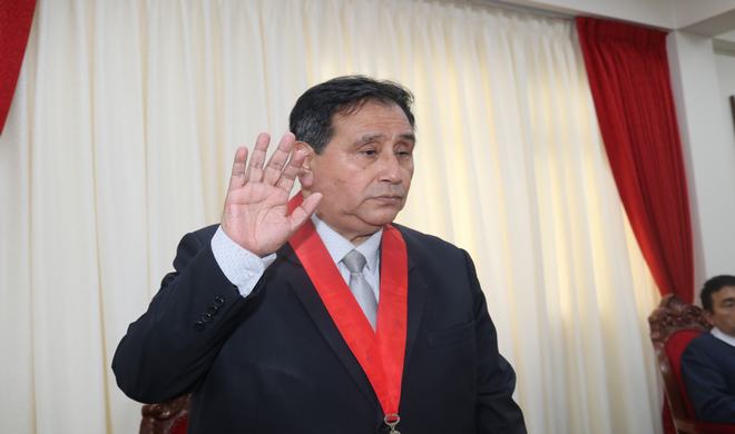 Presidente de la Corte Superior de Justicia de Lima sur juramentó a magistrados