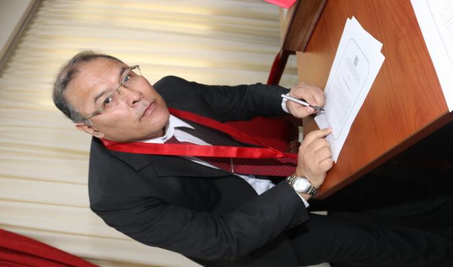 Presidente de la Corte Superior de Justicia de Lima sur juramentó a magistrados
