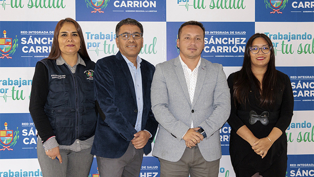 Imagen de la reunión y conferencia de prensa sobre los actos que tendrán lugar en el día internacional de la mujer