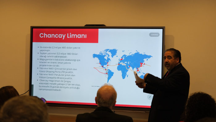 Embajada del Perú en Türkiye presenta en evento empresarial oportunidades de inversión en nuestro país