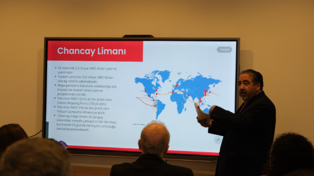 Embajada del Perú en Türkiye presenta en evento empresarial oportunidades de inversión en nuestro país