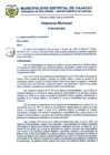 Vista preliminar de documento Ordenanza Municipal Cajacay 004
