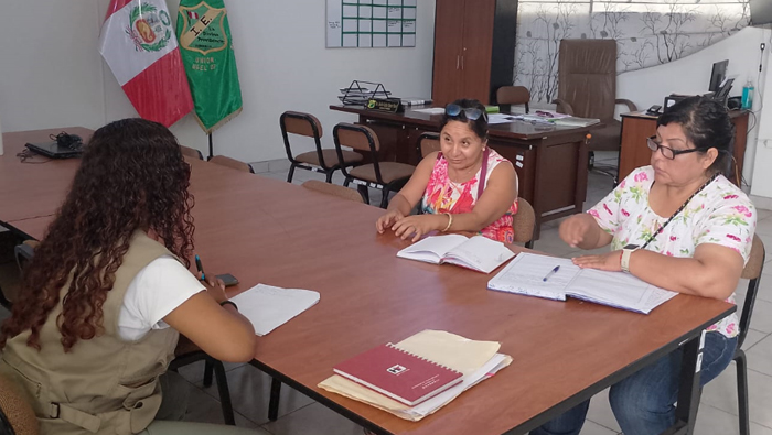 Personal de Serenazgo se desplegó por centros educativos del distrito en el inicio del año escolar.