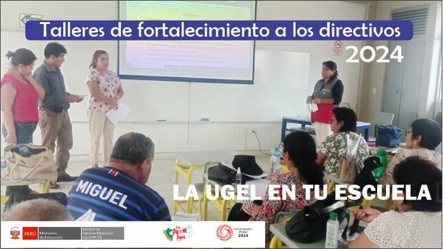 Talleres de fortalecimiento a los directivos 2024 