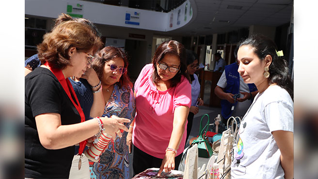 Corte Superior del Callao conmemora Día Internacional de la Mujer con diversas actividades que promueven emprendimientos