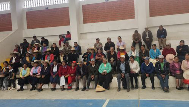Realizó reunión de coordinación con usuarios de la zona urbana