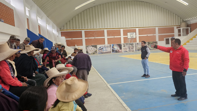 Realizó reunión de coordinación con usuarios de la zona urbana