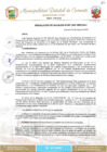 Vista preliminar de documento RESOLUCION DE ALCALDIA N° 087-2021-MDC-ALC