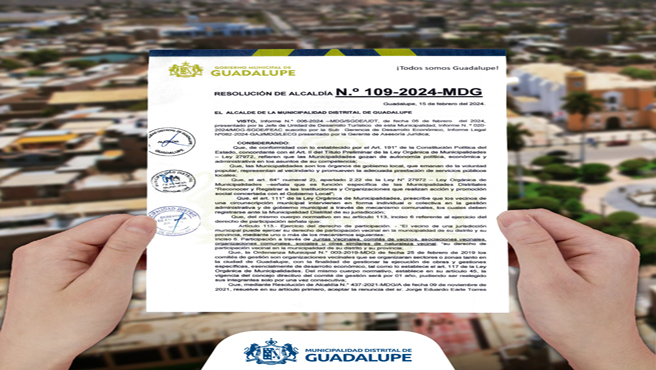 #MDGInforma] 