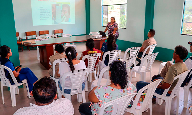 Acciones contra el dengue en San Juan de Bigote