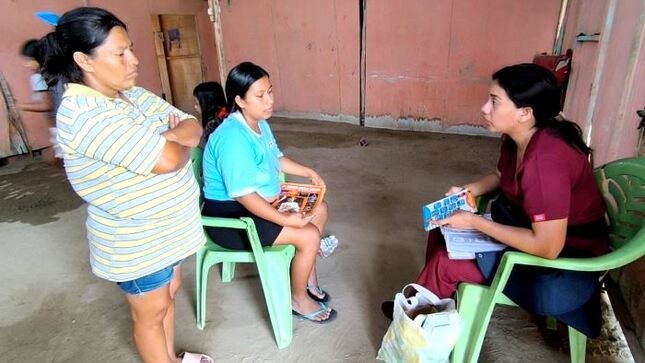 600 visitas domiciliarias para seguimiento de gestantes con Obstetras Itinerantes