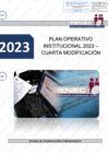 Vista preliminar de documento Plan Operativo Institucional (POI) 2023 - Cuarta Modificación 