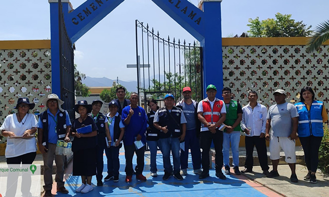 Aucallama realiza jornada de capacitación e información sobre el Dengue y realiza visita de campo.