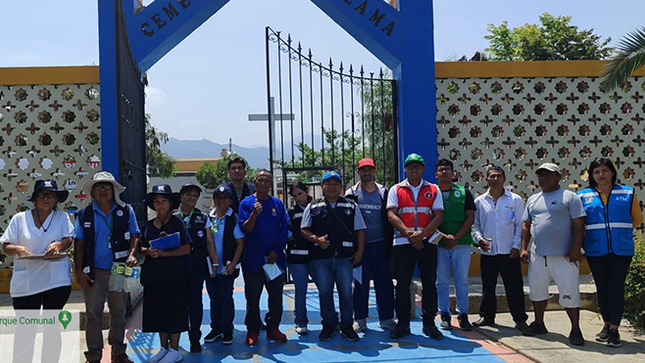 Aucallama realiza jornada de capacitación e información sobre el Dengue y realiza visita de campo.