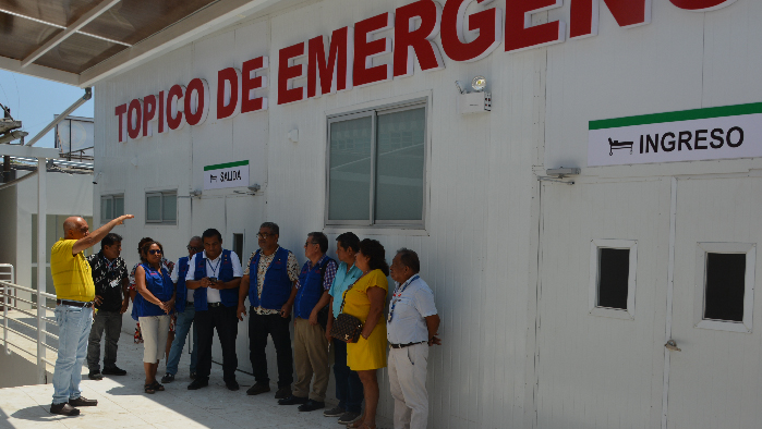 Visita de dirigentes FER Lima - FENUTSSA