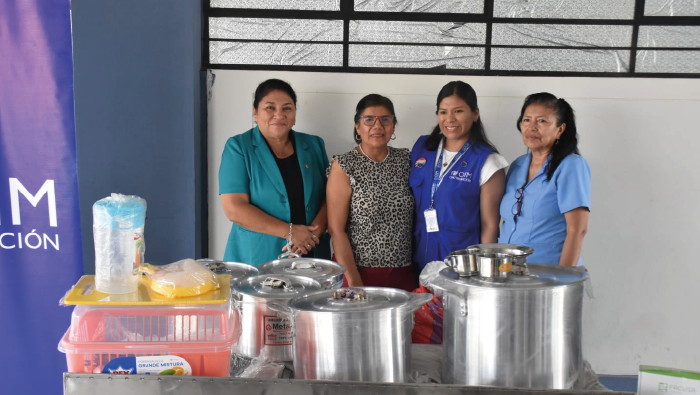 Entrega de materiales 