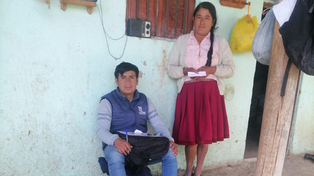 En el caserío de Hichabamba