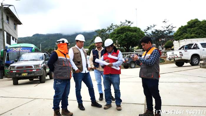 GORE hace posible ejecución del servicio de transitabilidad vehicular y peatonal en Pacaipampa