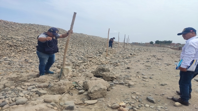 Ministerio de Cultura recuperó sector invadido en el Sitio Arqueológico Chacra Socorro en Huaura