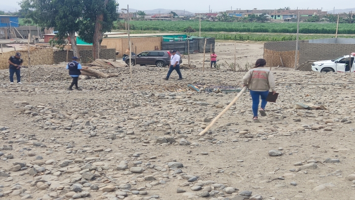 Ministerio de Cultura recuperó sector invadido en el Sitio Arqueológico Chacra Socorro en Huaura