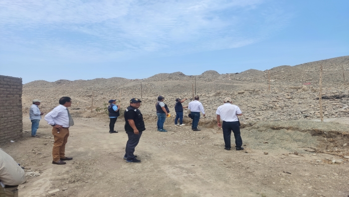 Ministerio de Cultura recuperó sector invadido en el Sitio Arqueológico Chacra Socorro en Huaura