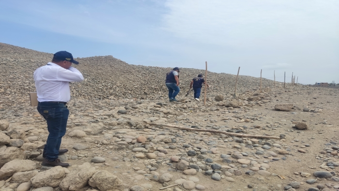 Ministerio de Cultura recuperó sector invadido en el Sitio Arqueológico Chacra Socorro en Huaura