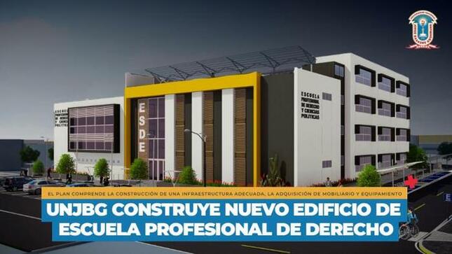 Vista del nuevo edificio de derecho 