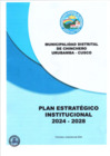 Vista preliminar de documento PLAN ESTRATEGICO INSTITUCIONAL (PEI)-2024-2028 MDCH