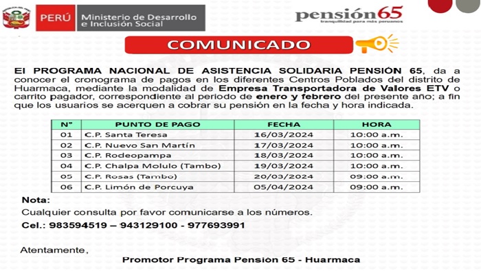 comunicado