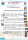 Vista preliminar de documento RESOLUCION DE ALCALDIA NRO 012