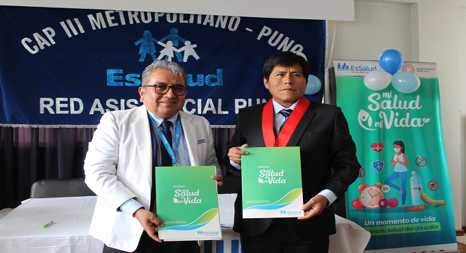 EsSalud Puno atenderá a 1,100 trabajadores de entidades públicas y privadas gracias al programa "Mi salud, mi vida"