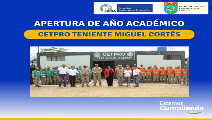 CETPRO "Teniente Miguel Cortés"