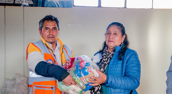 Gobierno Regional de Apurímac distribuye ayuda humanitaria para damnificados de Andahuaylas