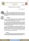 Vista preliminar de documento RESOLUCION DE ALCALDIA N° 151-2021-MDC-ALC