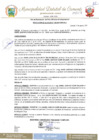 Vista preliminar de documento RESOLUCION DE ALCALDIA N° 145-2021-MDC-ALC
