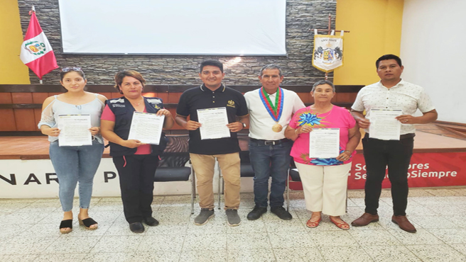 [#MDGInforma] 📣 El Alcalde Abog. Juan Castañeda juramentó a tres vitales comités para este año.
