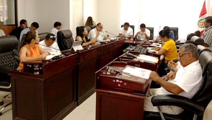 Funcionarios del GORE informan ejecución de inversión presupuestal al Consejo Regional